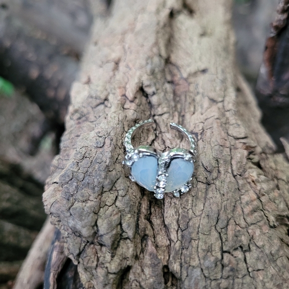 2 for $14! Silver Gem Ring NWOT - Picture 2 of 3